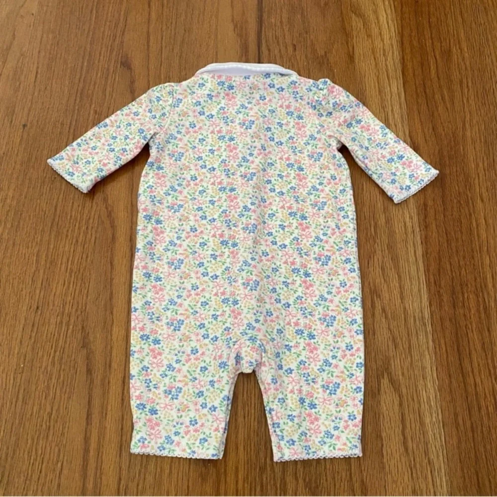 Ralph Lauren Pink Floral Bodysuit